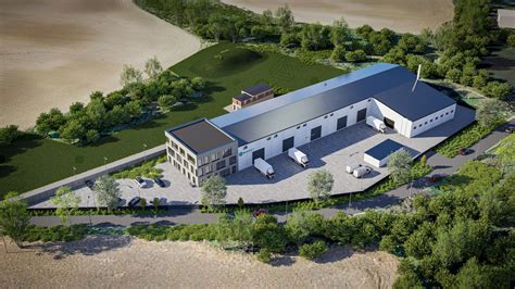 Wizualizacja lub plan zakładu Columbus Salmon Polska w Złocieńcu