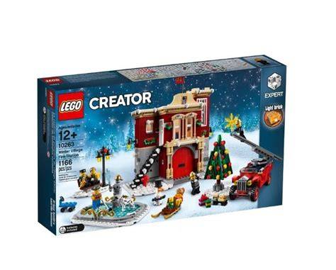 Zestaw klocków LEGO Creator Expert 10263 Remiza Strażacka w Zimowej Wiosce