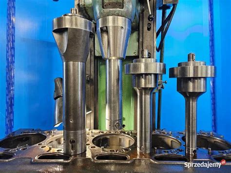 Ilustracja różnych typów końcówek do cylindrów rozpierających