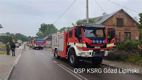 zdjęcie sztandaru OSP Gózd Lipiński