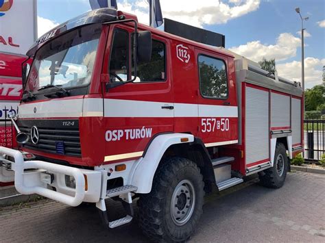 Wóz strażacki Mercedes dla OSP Stare Gronowo