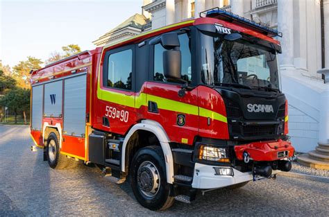 Nowy wóz bojowy Scania P360 New Generation OSP Chorągwica