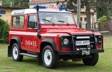 Samochód ratowniczo-gaśniczy Land Rover OSP Chyżne