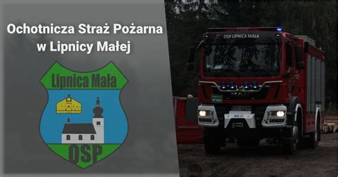 Zdjęcie nowego samochodu ratowniczo-gaśniczego OSP Lipnica Mała
