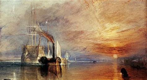 Obraz Josepha Mallorda Williama Turnera „Ostatnia droga Temeraire’a” (1838)