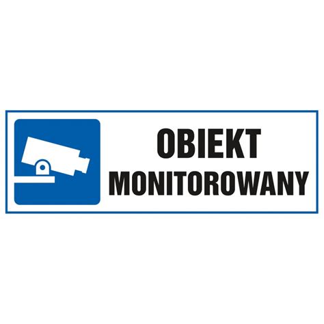 Znak obiekt monitorowany na remizie OSP