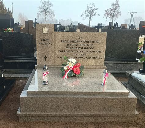 Grób Piotra Puchały w Grabowie nad Prosną