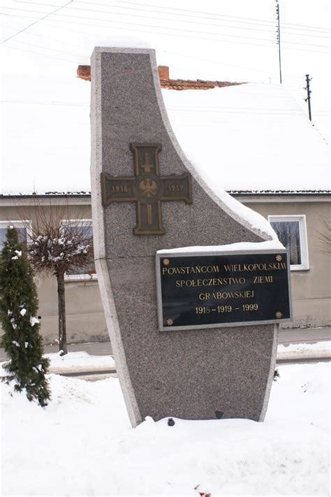 Obelisk Powstańców Wielkopolskich w Grabowie nad Prosną