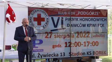 Sztandar Gminnego Klubu Honorowych Dawców Krwi PCK w Drwini