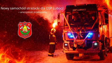 Uroczystość przekazania nowego sprzętu dla OSP Łopuszno