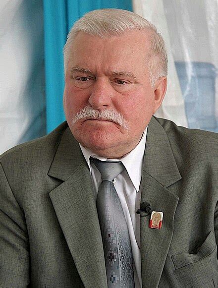 Portret Lecha Wałęsy