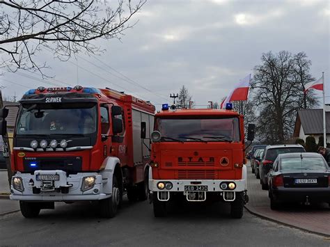 zdjęcie wozu bojowego Star 244 OSP Skarżyn