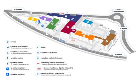 Plan rozbudowy szpitala w Łodzi z okresu międzywojennego