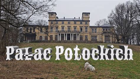 Ilustracja Pałacu Potockich w Wysokiem Litewskim z XIX wieku, ukazująca jego klasycystyczną architekturę