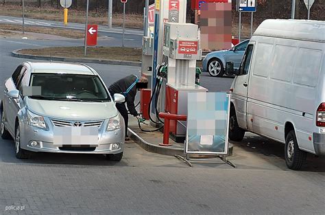 Zabezpieczony terminal na stacji paliw po próbie podpalenia