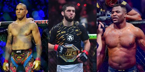 Thematic photo of MMA fighters in a cage, possibly with military and firefighter themes