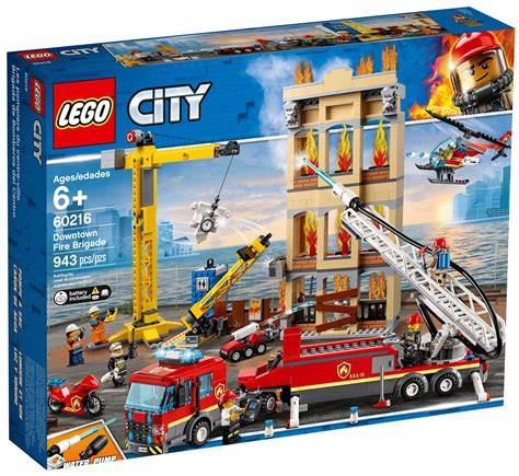 Zestaw LEGO 60216 Straż Pożarna w Śródmieściu w akcji