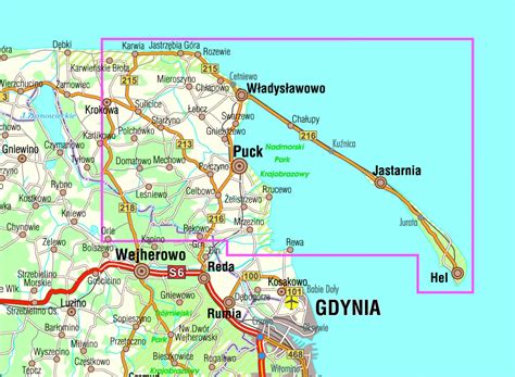 mapa Międzychodu z zaznaczonym hydrantem przy Sikorskiego 16 oraz sąsiednimi