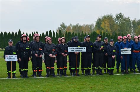 Zdjęcie z zawodów sportowo-pożarniczych z udziałem OSP Andrzejów
