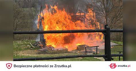 Pozostałości po pożarze 