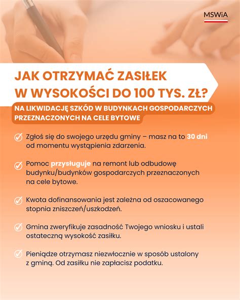 Infografika przedstawiająca dostępne formy pomocy dla poszkodowanych w pożarze