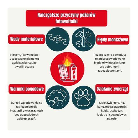 infografika przedstawiająca sprzęt przeciwpożarowy