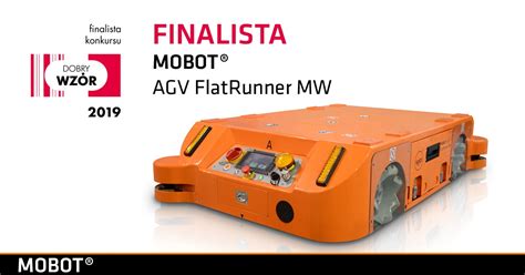Zdjęcie robota MOBOT® AGV FlatRunner MW Light z kołami Mecanum w ruchu