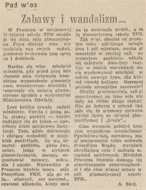 Reprodukcja artykułu z dziennika ABC z 1937 roku