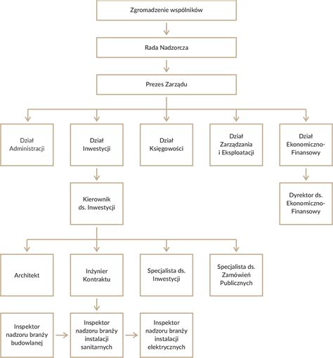 schemat przedstawiający strukturę organizacyjną OSP, z wyróżnieniem jednostek terenowych, MDP oraz ich powiązań z PSP