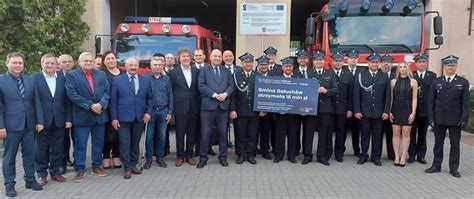 Powiatowe manewry OSP w gminie Gołuchów - zbiórka i odprawa