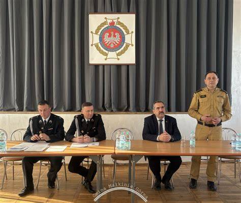 Nowo wybrany Zarząd Oddziału Gminnego ZOSP RP w Krzanowicach