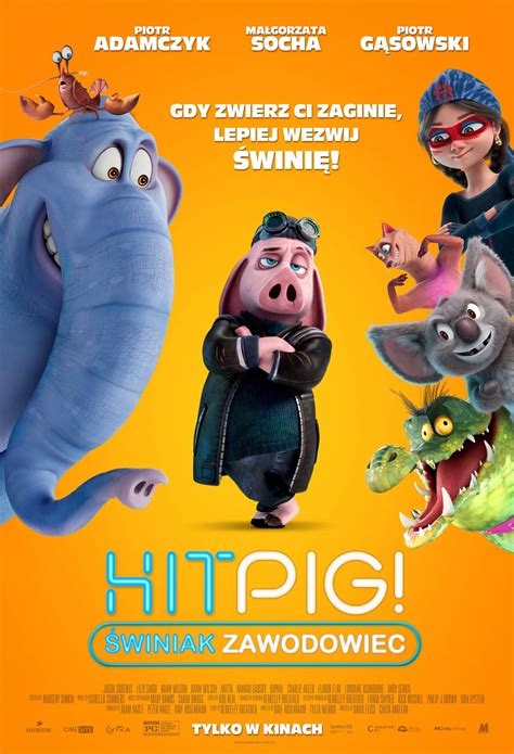 Plakat filmowy z dziewczynką strażaczką lub sceną akcji z animacji 