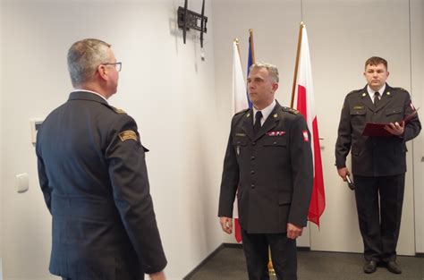 zdjęcie z odprawy podsumowującej działalność KM PSP w Mysłowicach