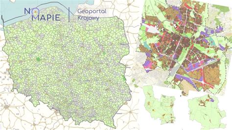 mapa gminy Kłodawa z zaznaczonymi lokalizacjami jednostek OSP