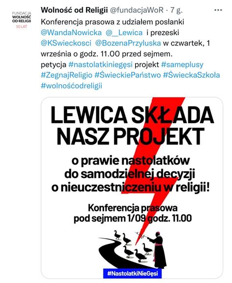 Billboard kampanii Fundacji Wolność od Religii