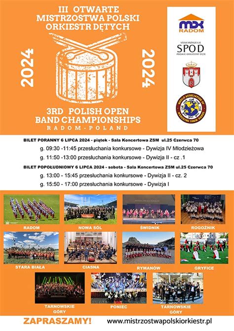 Infografika przedstawiająca kryteria oceniania gry w marszu orkiestr dętych