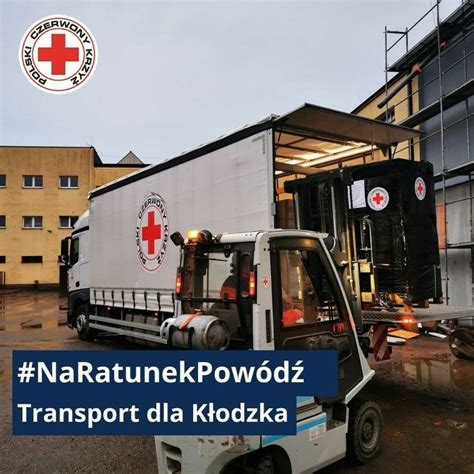transport darów i pomocy humanitarnej dla osób dotkniętych pożarem