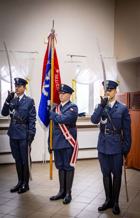 zdjęcie z ceremonii wręczania odznaczeń i awansów strażackich