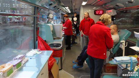 mobilny ambulans do poboru krwi