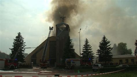 pożar kościoła w Sadkowie, wizualizacja zniszczeń