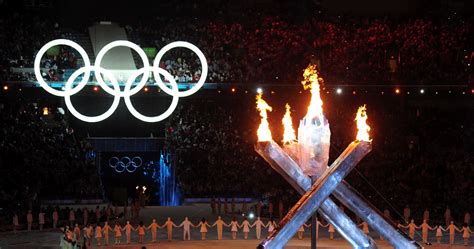 Znicz olimpijski zapalany podczas olimpiady pożarniczej CTIF