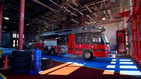 Wóz strażacki Rosenbauer America w Firefighting Simulator