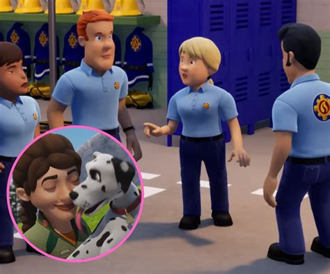 Schemat relacji między głównymi postaciami z serialu 