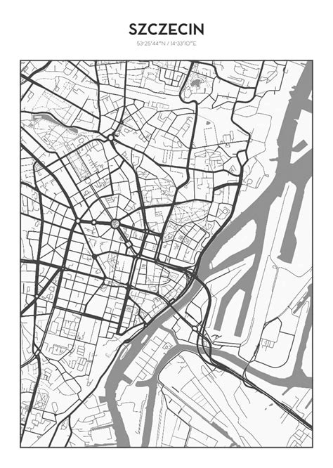 Mapa Szczecina z zaznaczoną ulicą Małkowskiego i okolicami, pokazująca lokalizację zdarzenia