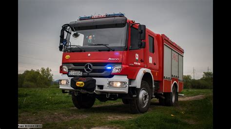Mercedes Benz ATEGO 1429 średni samochód ratowniczo-gaśniczy OSP Jelenia Góra