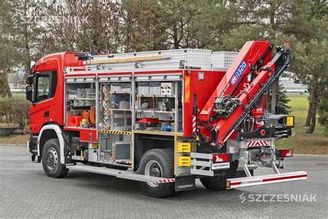 Scania P370 samochód ratownictwa technicznego OSP Jelenia Góra