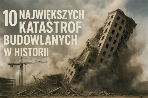 infografika przedstawiająca rodzaje katastrof budowlanych