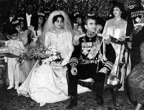 Fotografia szacha Mohammada Rezy Pahlaviego i jego żony Farah Diba