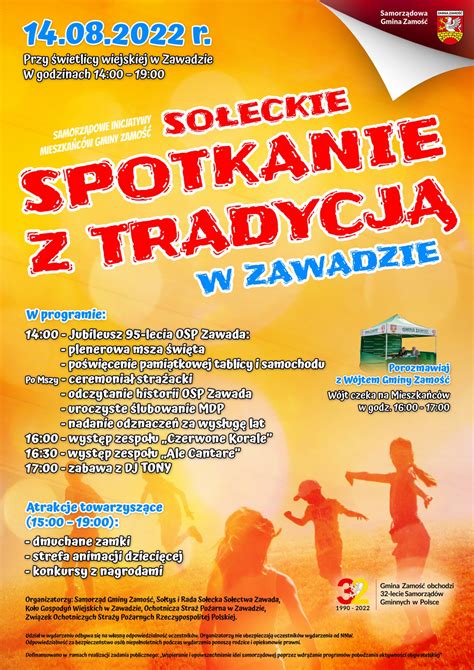 Ilustracja przedstawiająca spotkanie sołeckie lub dyskusję mieszkańców w sali społecznej