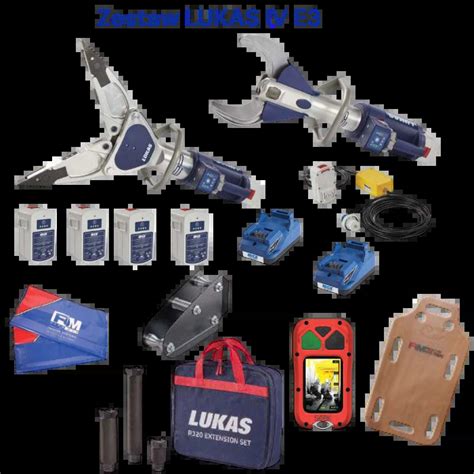 Zdjęcie nożyc hydraulicznych LUKAS StrongArm z opisem ich cech